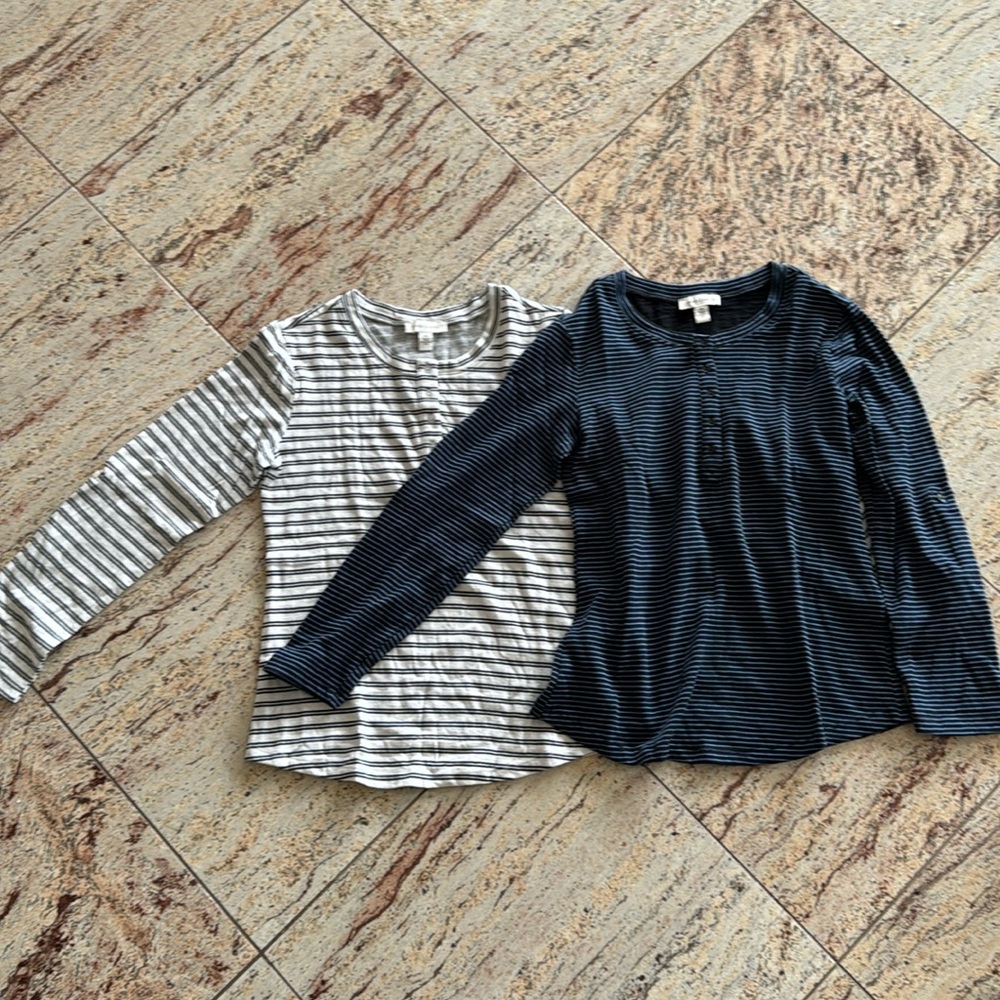Vintage X America striped tops SZ M